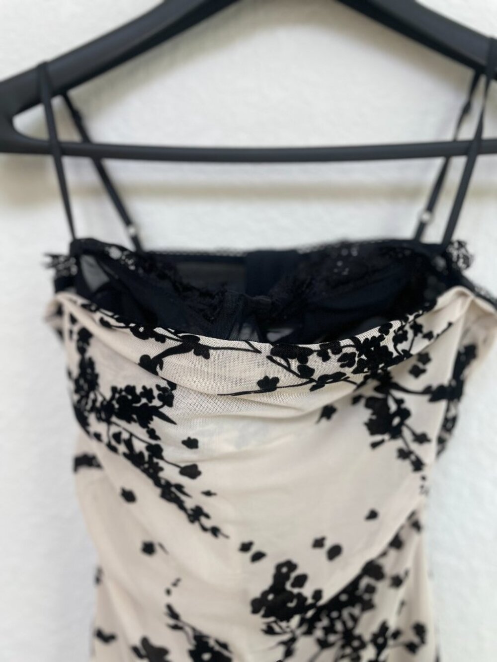 Bra Top Mesh Long Dress - Picture 2 of 7